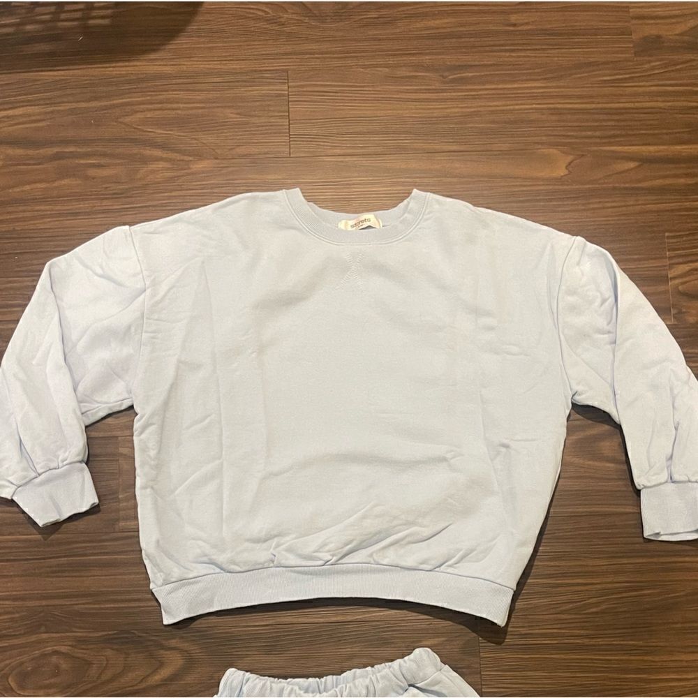 Storets Light Blue Crew Neck Sweatshirt Size S/M! Perfect condition